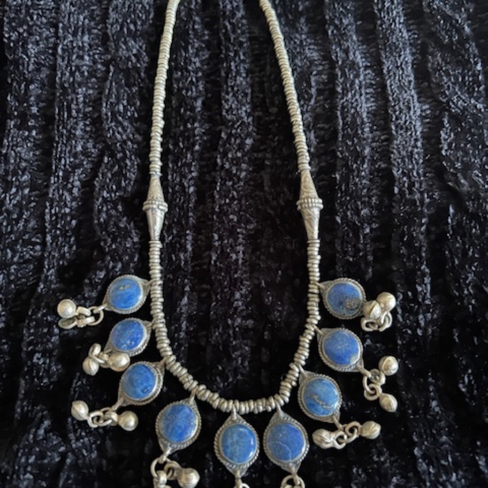 Lapis and Silver Necklace
